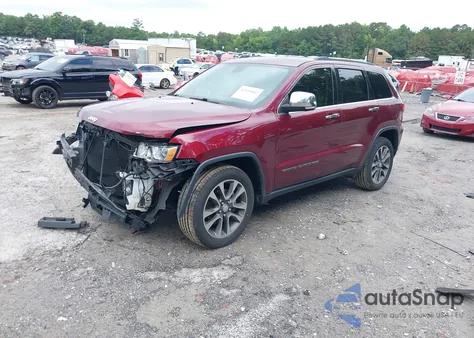 2018 Jeep Grand Cherokee Limited 4X2 z USA, uszkodzony, nr VIN 1C4RJEBG4JC110206